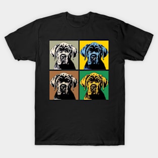 Pop Retro Neapolitan Mastiff Art - Cute Puppy T-Shirt